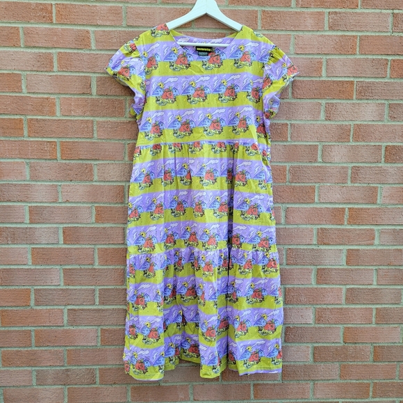 Nooworks Jammin' Strawberry Frida Dress Size XL - Picture 3 of 8
